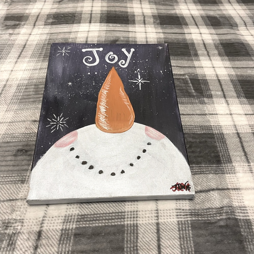 Merry & Bright Collection by TL Walters & Co. Snowman Joy.